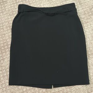 American Rag Belted Black Skirt - size medium